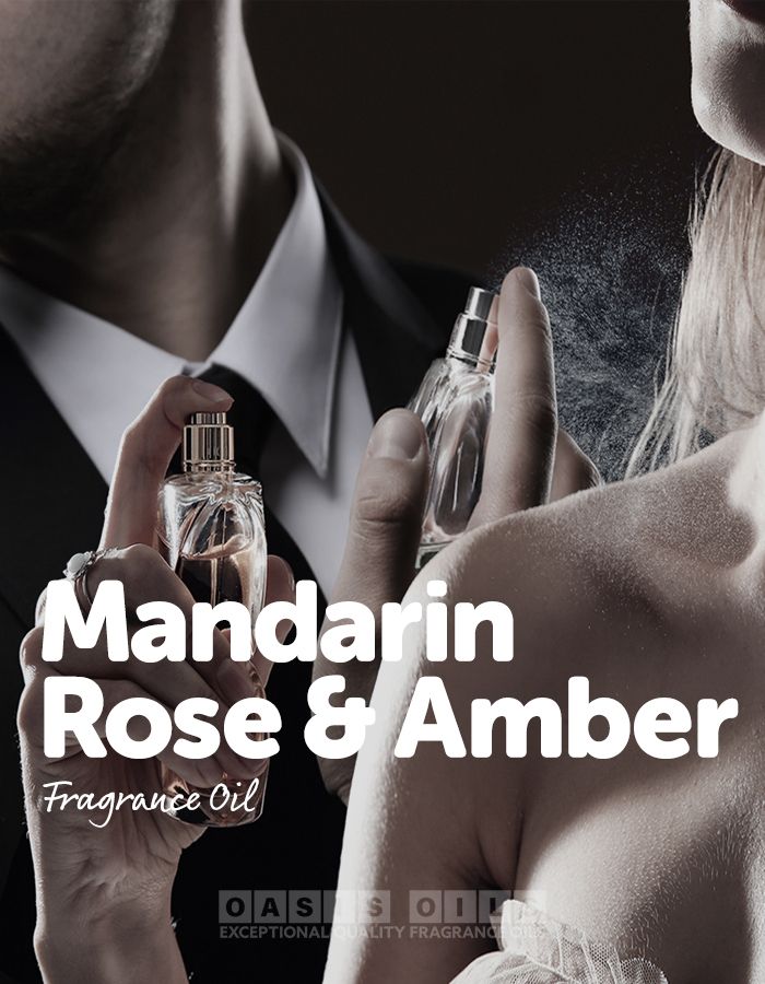 Mandarin Rose & Amber Fragrance Oil