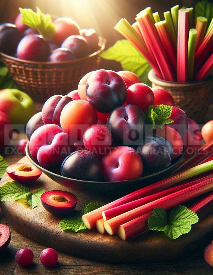 plum rhubarb fragrance oil
