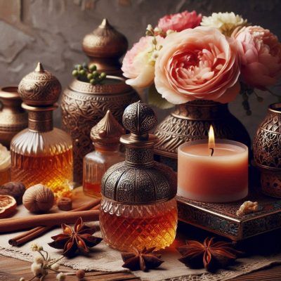 ORIENTAL FLORALS AMBER