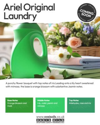 ariel original laundry COMING SOON