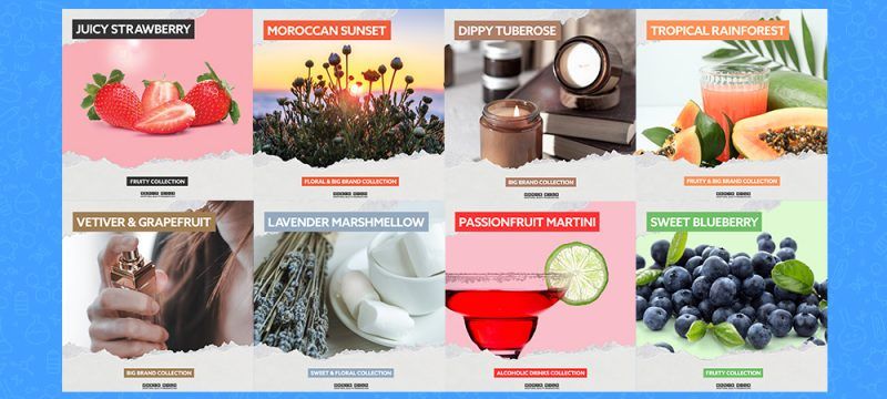 eight new oils