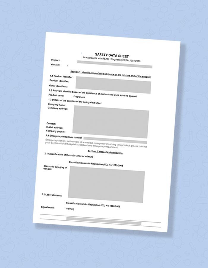 safety data sheet doc