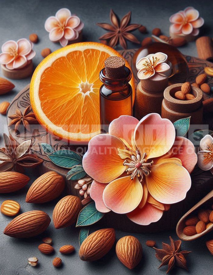 orange flower almond musk fragrance oil
