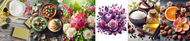six new fragrances