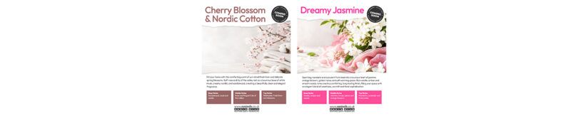 dreamy jasmine cherry blossom fragrances